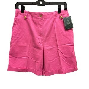Lauren Ralph Lauren Vibrant Pink Women's Bermudas